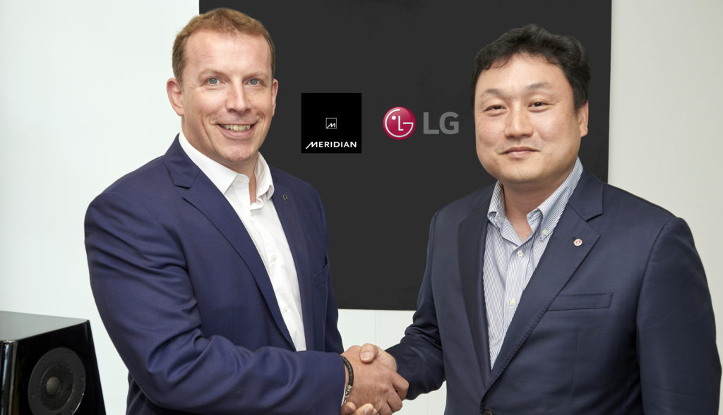 Meridian and LG form new partnership