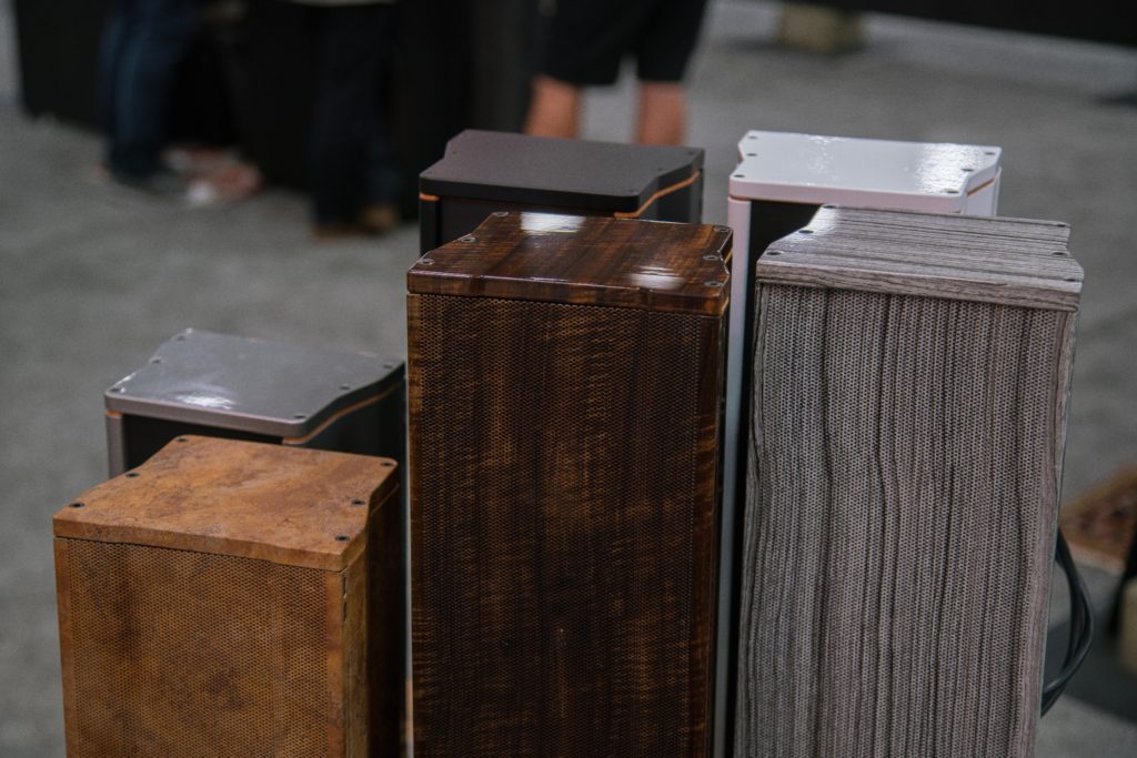 Endless finish options are available for Leon Speakers' Boundary Series