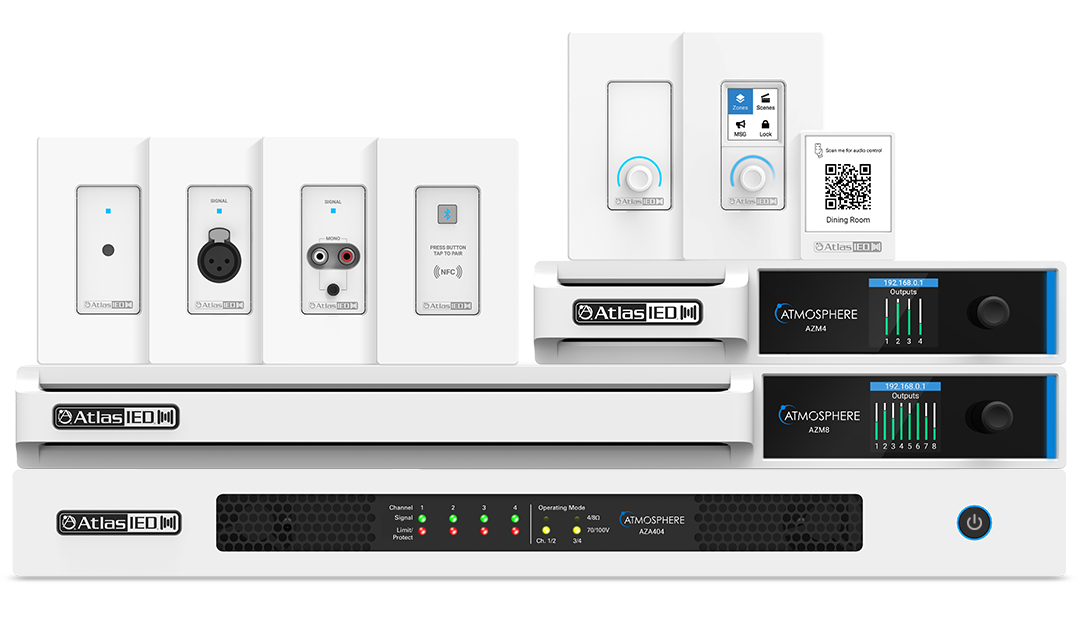 Integrators Nationwide Applaud AtlasIED’s Atmosphere™ Digital Audio Platform