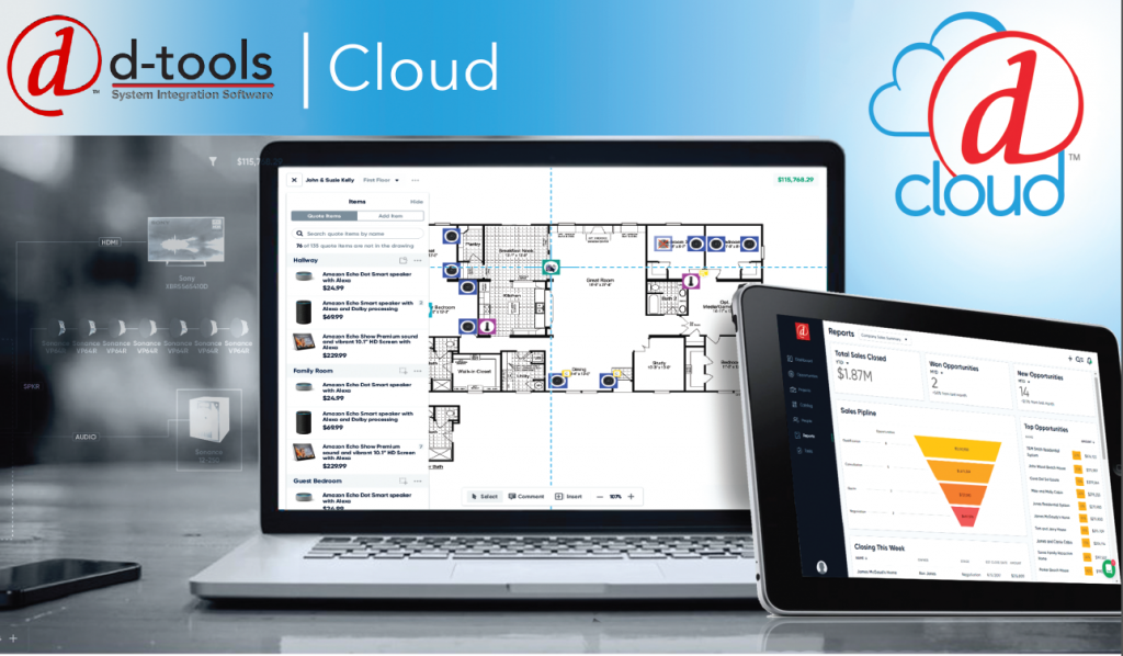 Expanded Capabilities of D-Tools Cloud Unveiled @ CEDIA EXPO Virtual 2020