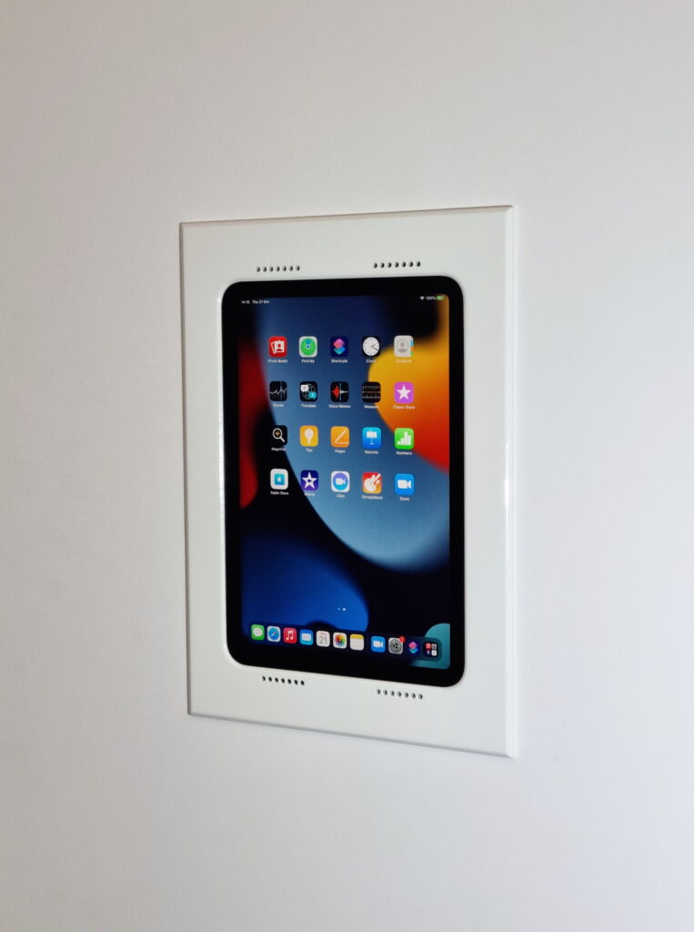 ipad flush wall mount