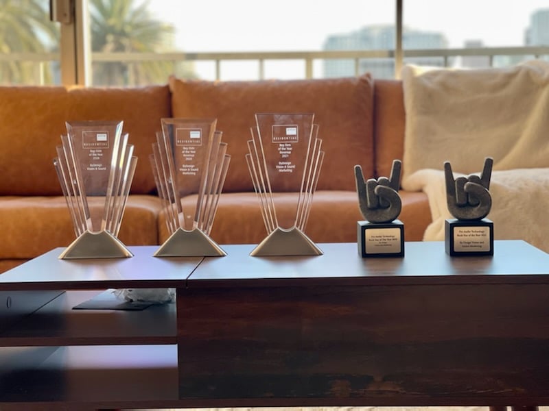 ByDesign Vision & Sound Marketing Awarded Barco Residential Rep of the Year and Pro Audio Technology Rockstar of the Year for Multiple Years in a Row