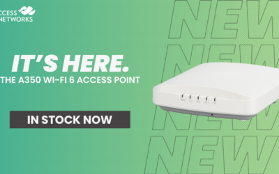 Access Networks Helps Transition to Wi-Fi 6 with A350 Wi-Fi 6 Access Point