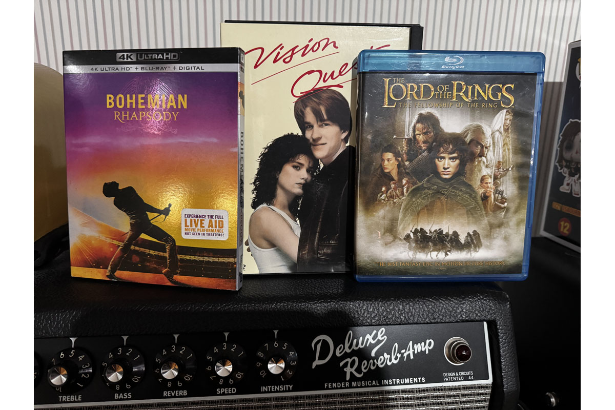 UHD, Blu ray DVDs physical media