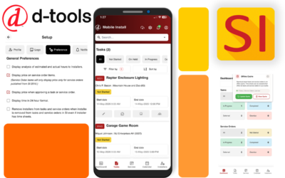 D-Tools Launches SI Mobile Install App with New Offline Functionality for Field Technicians