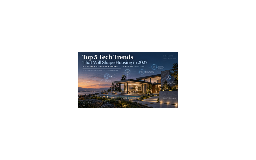 Katye McGregor Bennett's 5 home technology trends for 2027