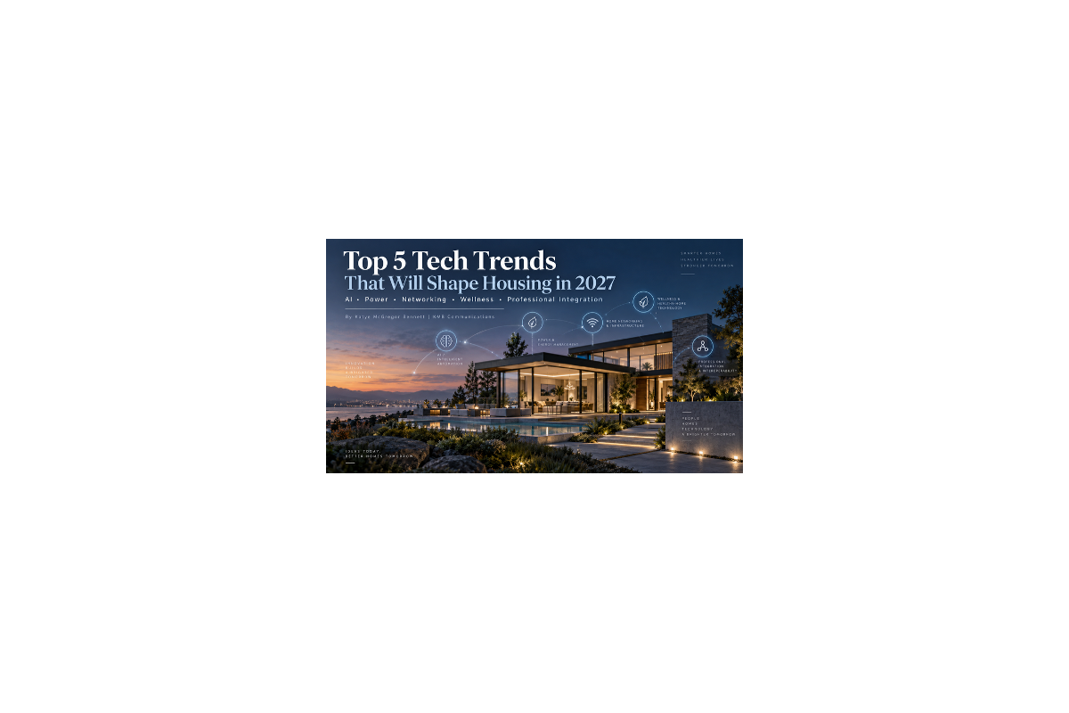 Katye McGregor Bennett's 5 home technology trends for 2027